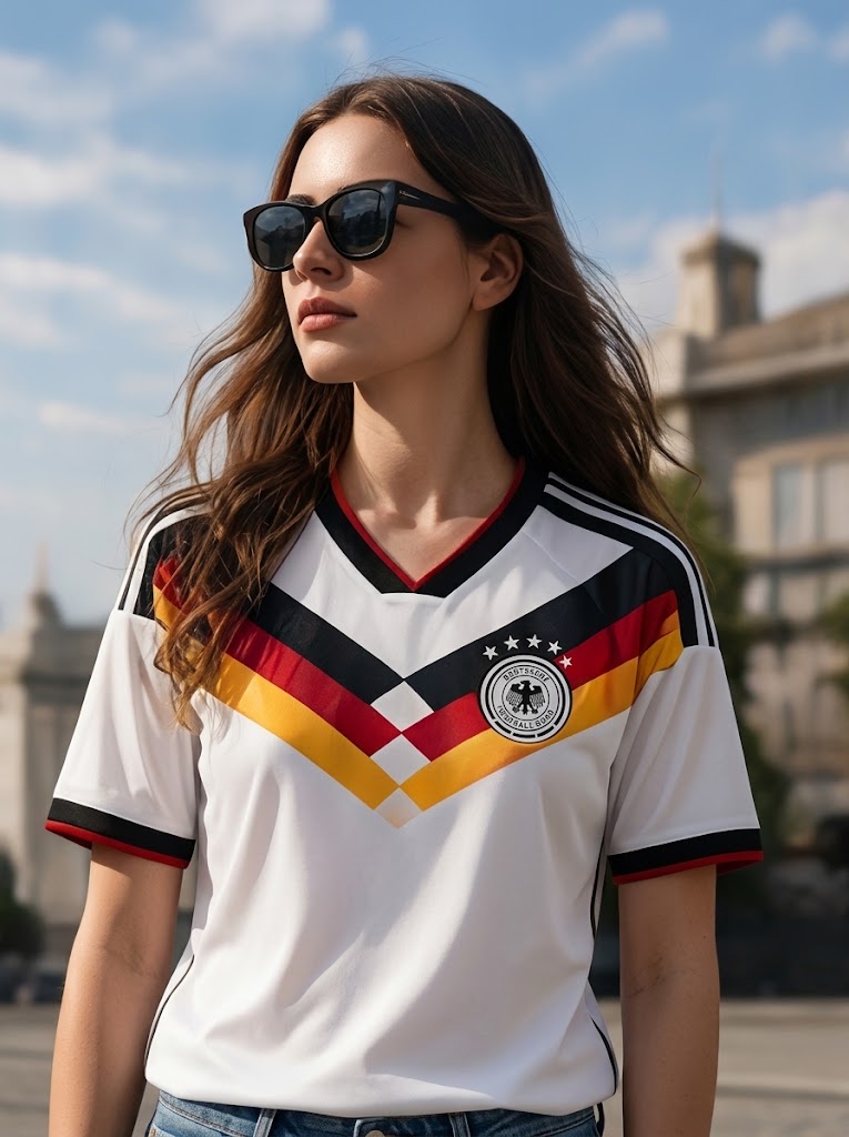 Germany fan jersey lifestyle