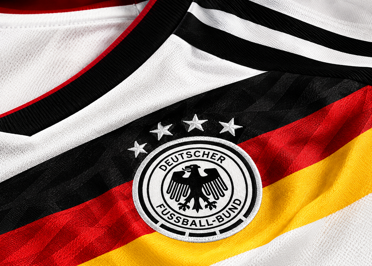 Germany fan jersey detail