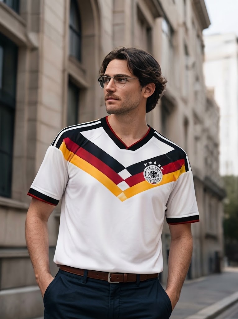 Germany fan jersey lifestyle
