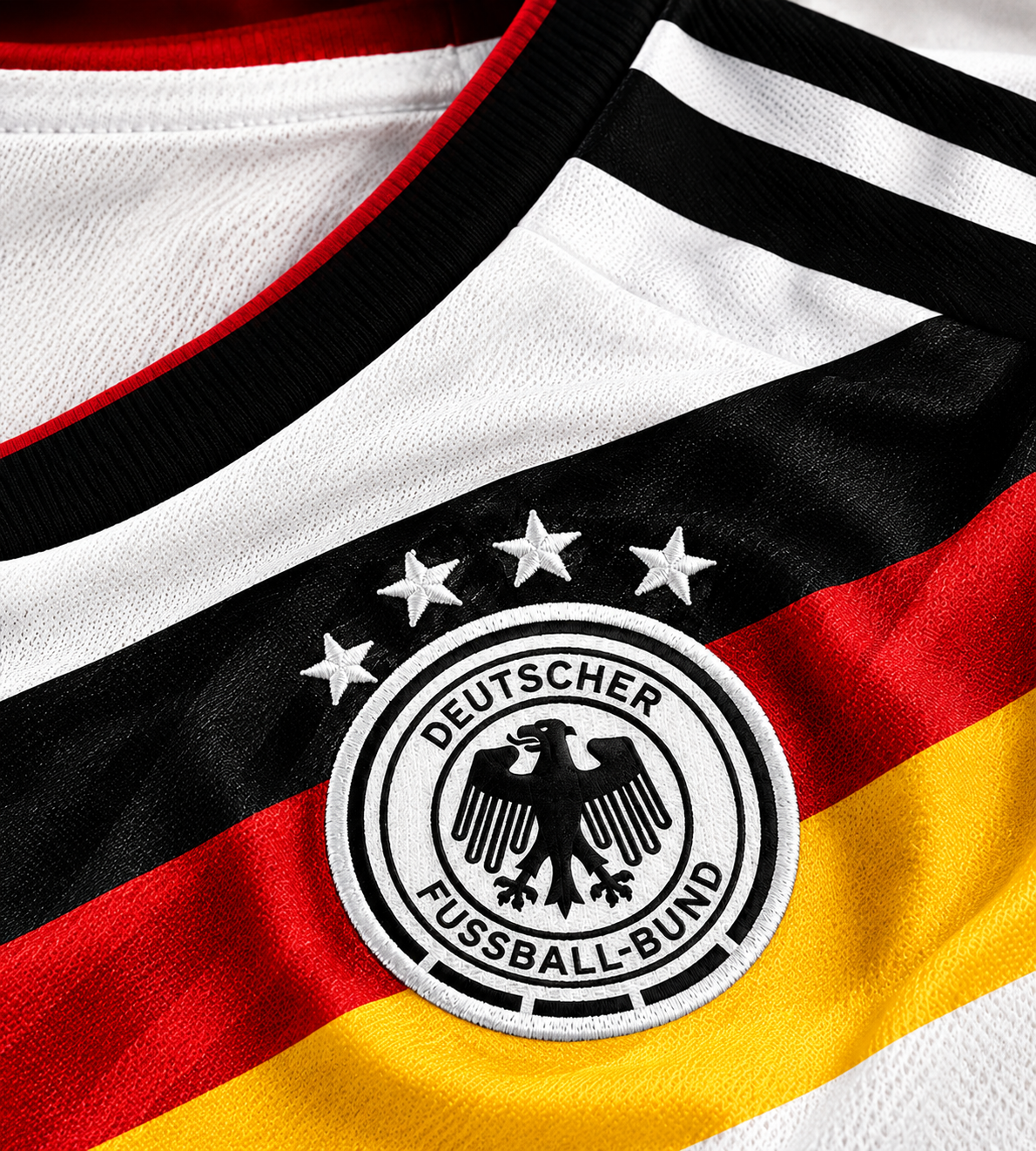 Germany fan jersey detail